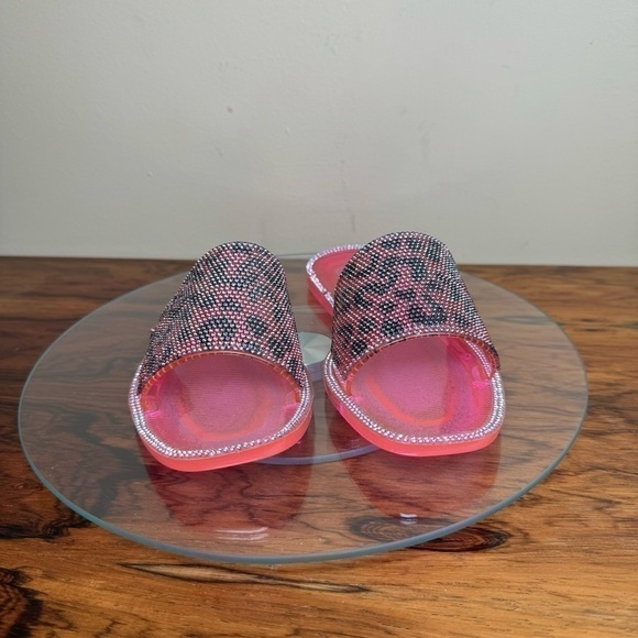 Jessica Simpson Kassime Embellished Jelly Slide Sandals - Picture 4 of 13
